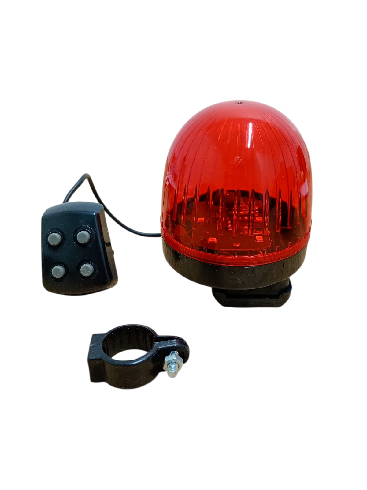 Claxon cu Lumină tip Poliție pentru Bicicletă