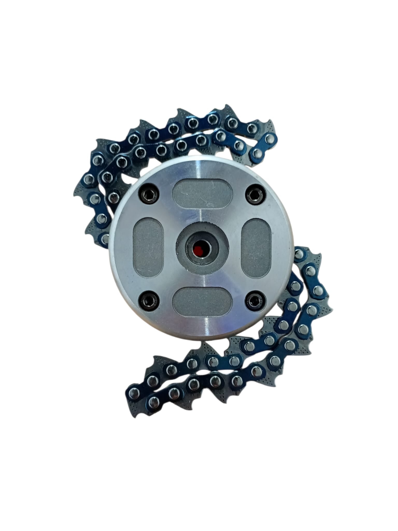 Tambur motocoasă cu lanț tip drujbă – filet M10 x 1,25 mm