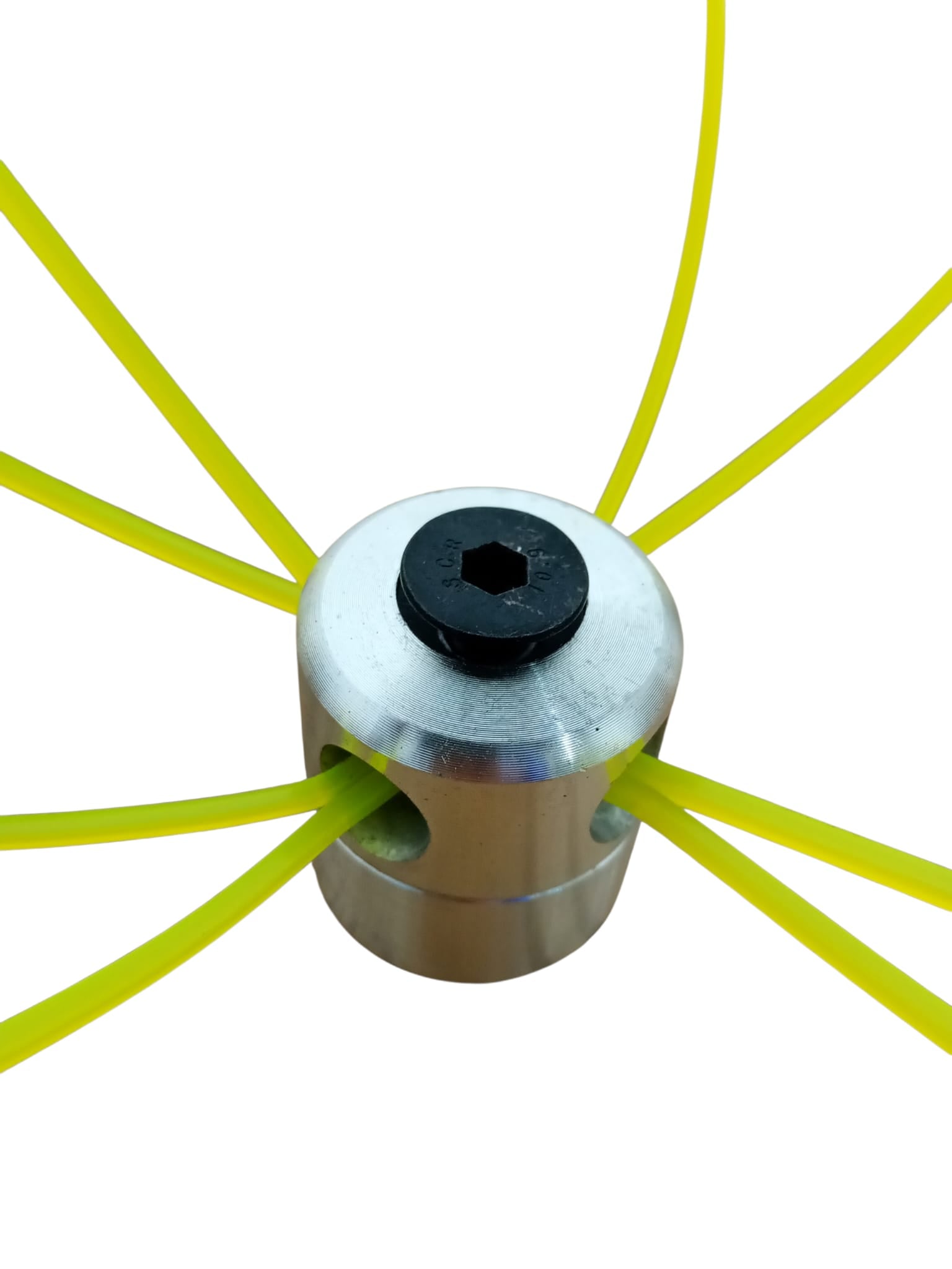 Tambur motocoasă aluminiu 4 fire, filet M10, fir până la 4 mm