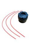 Tambur motocoasă plastic cu 3 fire nylon, filet M10