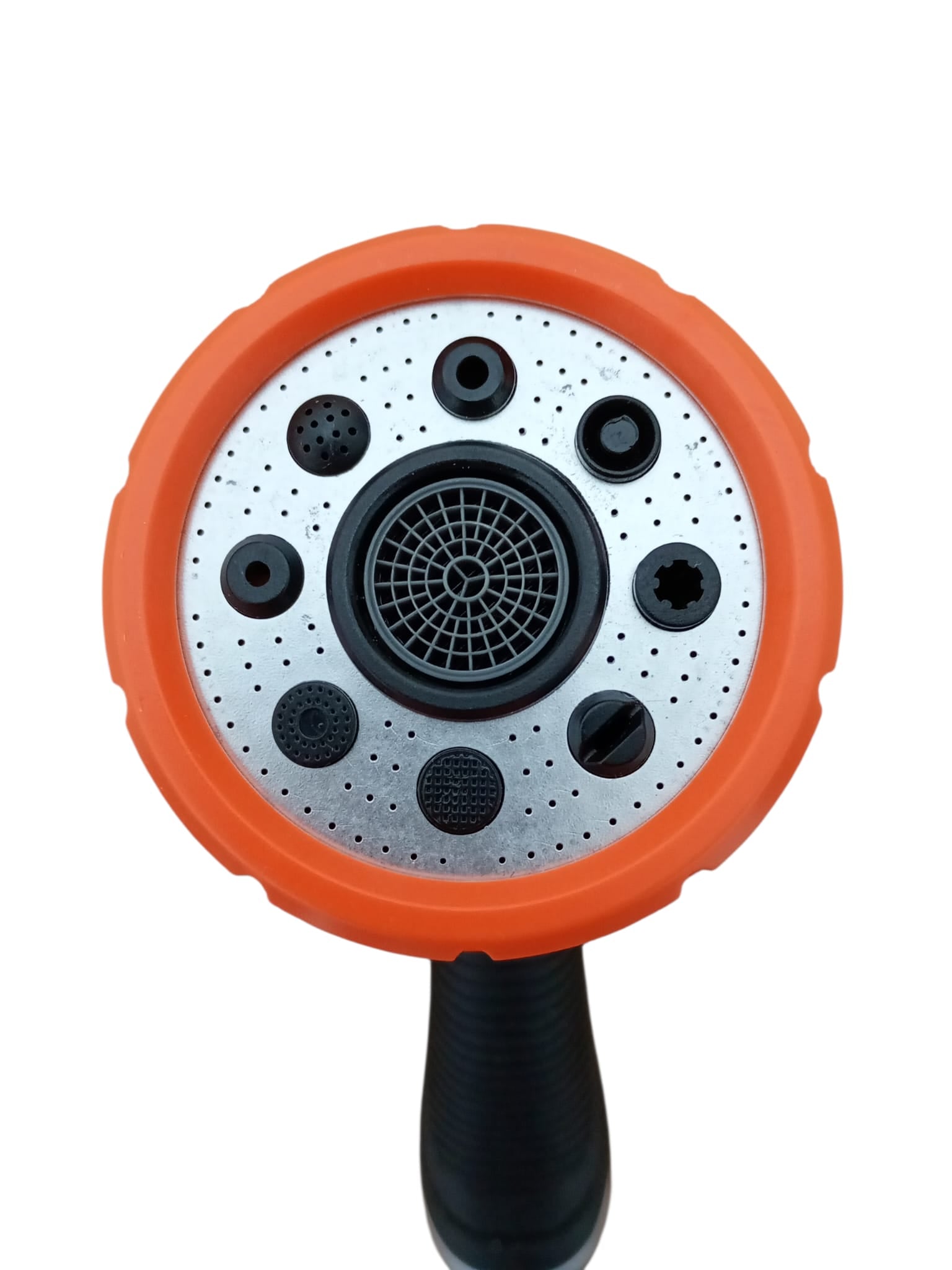 Pistol de stropit grădină cu 8 funcții și robinet pentru reglarea presiunii