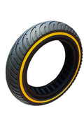 Anvelopă brută 8.5 inch cu dungă galbena pentru trotinetă electrică