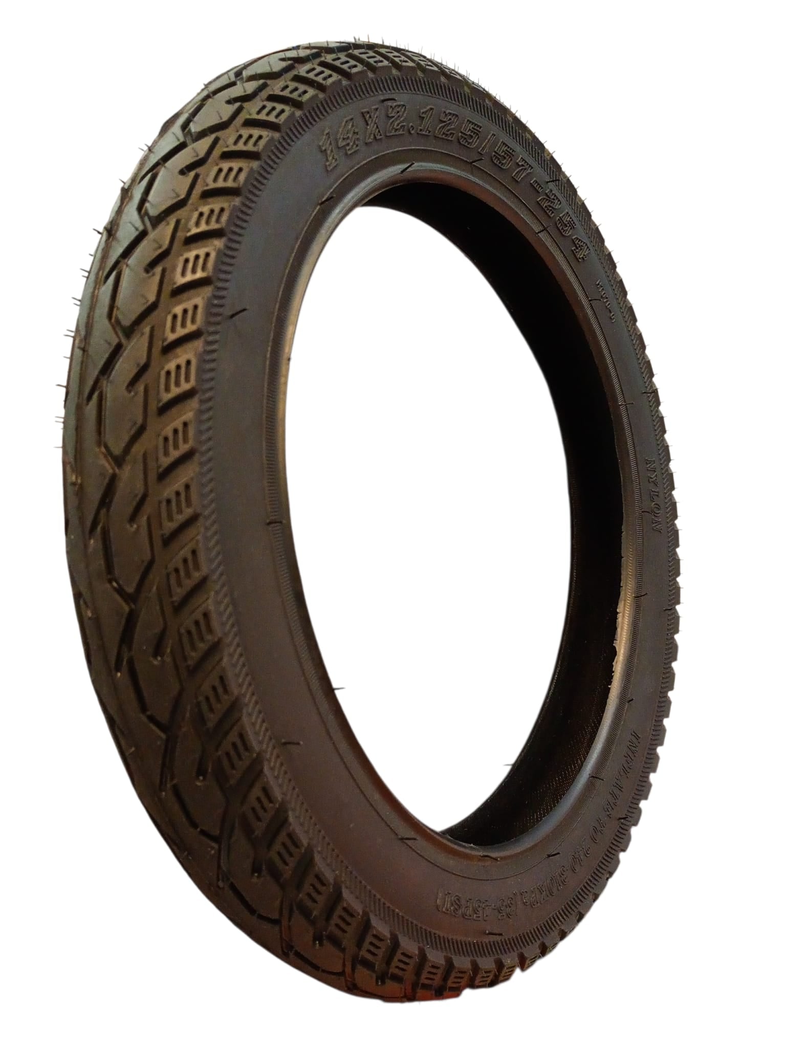 Anvelopă 14x2.125 (57‑254) – cauciuc pentru triciclu electric