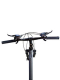 Bicicletă 20 inch gri metalizat, frână pe disc, 21 viteze, jante din aluminiu