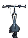 Bicicletă 27.5 inch negru mat – cadru aluminiu, frâne pe disc, 21 viteze, jante aluminiu