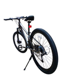Bicicletă 26 inch gri metalizat – cadru aluminiu, frâne pe disc, 21 viteze