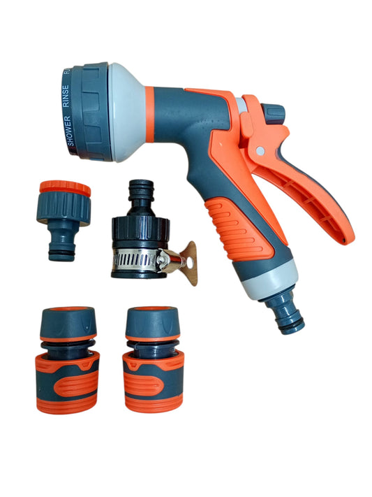 Pulverizator udare 8 funcții + mufe rapide – Set complet