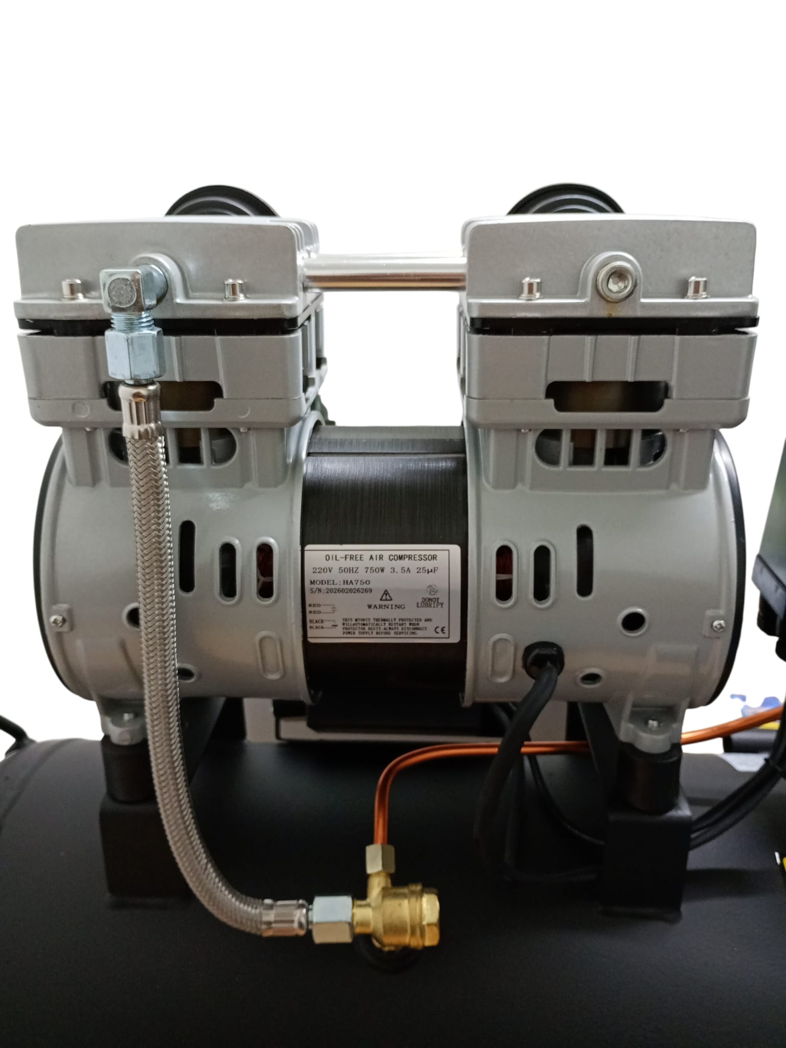 Compresor Aer Ultra-Silențios 30L SC750-30L – 0.75kW (1CP), Fără Ulei
