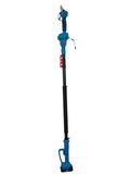 Set Profesional de Grădinărit 3-în-1: Tijă Telescopică (Până la 296 cm), Mini-Drujbă cu Pompă de Ungere, Foarfecă Electrică + 2 AcumulatorI