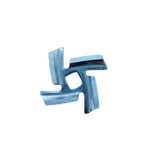 Cuțit pentru Mașină de Tocat Electrică – Nr. 5, Ax Pătrat 10 × 10 mm, Lățime 46 mm
