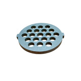 Sită pentru Mașină de Tocat Electrică – Ø 50 mm, 18 Găuri, Diametru Gaură 7 mm, Grosime 4 mm