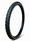 Anvelopă bicicletă 26×1.95 (50-559) cramponat cu dungă albă