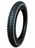 Anvelopă Bicicletă 16 x 1.95 (50-305) cu Dungă Albă