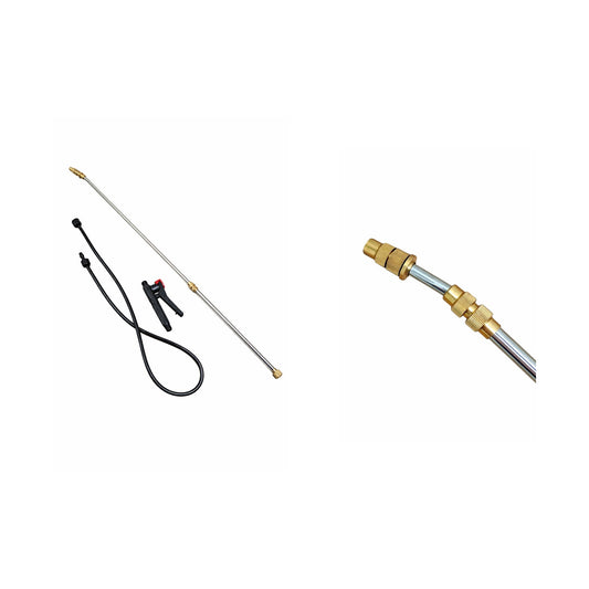 Tijă vermorel telescopică metalică 1m