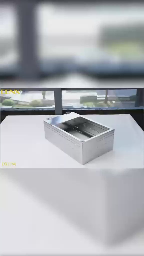 Friteuză electrică cu un singur bazin DENX DX1796, 2500 W, capac și coș inox, 6 L